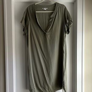 Olive Green Women's dress Lucky Brand size 1X